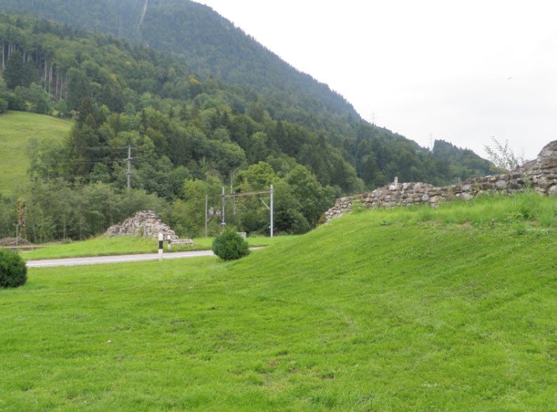 Burgruine Mülenen, Reichenbach im Kandertal, Switzerland, Switzerland